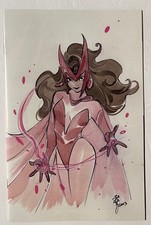 Scarlet Witch and Quicksilver Virgin #1 Peach Momoko Virgin Variant picture