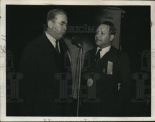 1938 Press Photo Businessmen Bill Duggan, I.S. Rose  - nee14171 picture