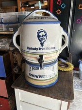 Vintage 1970's Kentucky Fried Chicken UnSweetedTea, Louisville Stoneware, Crock picture