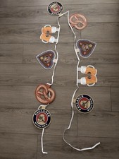 2 Paulaner Oktoberfest Beer Pennant Strings - Brand New picture