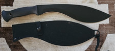 Vintage 90's Cold Steel Carbon V USA Kukri Knife With Sheath picture