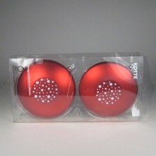 2 IKEA Ornaments Edholm Ullenius Sweden Kotte Red Christmas Xmas picture