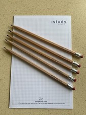 L@@K 5 Pencils & 1 Notepad The Study At Yale Luxury Hotel, New Haven. Smart picture