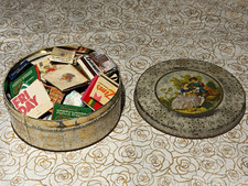 Vintage Matchbook Collection 50+ Advertising Las Vegas Hotels Restaurants Tin picture