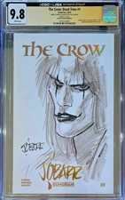 The Crow Dead Time #1, James O’Barr Sketch, CGC/JSA 9.8 NYCC 2025 Gold Holofoil picture