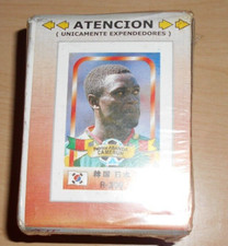 RARE Box 100 Unopened Cards Album /CAMPEONATO  Mundial de Futbol 2002 /REYAUCA- picture