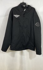 Harley-Davidson Men's Black Riding Academy HD Workwear Jacket J28 14860 Sz XL picture