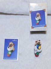 2003 Hallmark MISCHIEVOUS KITTENS 4th in Series Keepsake - Vintage picture