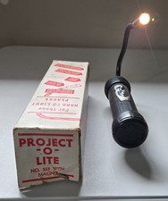 Vintage Kwik-Lite Project-O-Lite #555 Inspection Light Fulton Mfg. New Old Stock picture