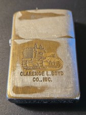 Vintage Clarence L. Boyd Zippo - PAT 2517191 - Used picture