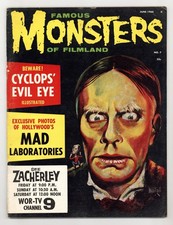 Famous Monsters of Filmland Magazine #7A VG 4.0 1960 picture