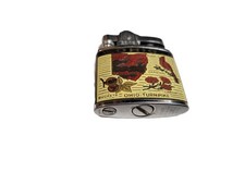 1950 Vintage Bride Lighter Advertising Ohio Turnpike Buckeye Arch Bridge picture