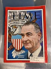 Time Magazine Johnson November 29, 1963 issue picture