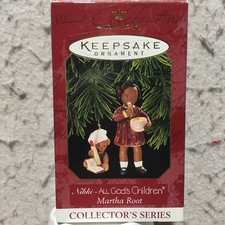 VTG Hallmark 1997 Keepsake Ornament Nikki All God's Children Martha Root QX6142 picture