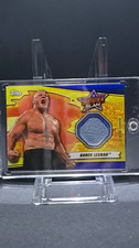 Topps WWE SummerSlam 2018 Brock Lesnar Authentic Mat Relic MR-BI NUMBERED 34/50 picture