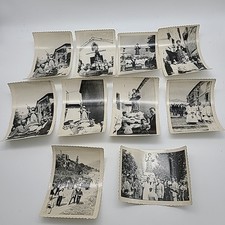10 Photographs Religious Catholic Celebration Southern Italy Sicily 1970's picture