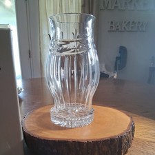 Vintage  Royal Limited Crystal 24% Lead Crystal Hurricane Candle Holder 1995.   picture