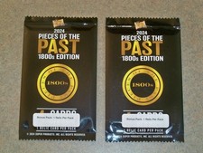 2 Sealed Packs PIECES OF THE PAST -- 1800's BONUS PACK -- One Relic Per Pack picture