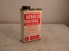 Vintage Derol Seal All Purpose Sealant Conklin 1 Pint FULL picture