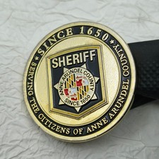 Anne Arundel County Sheriff Maryland Challenge Coin picture