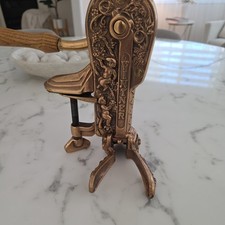 Vintage Vintner Brass Bar Mount Wine Bottle Opener picture