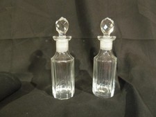 2 Cruet Bottles with Original Stoppers picture