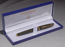 Waterman Carene  Rollerball Pen Sea Green & Gold Trim New In Box picture