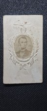1860s Abraham Lincoln CDV President Embossed Salisbury Bro & Co. Civil War Era picture