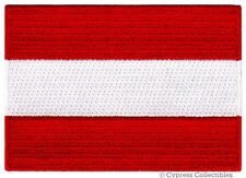AUSTRIA FLAG PATCH AUSTRIAN EMBLEM souvenir badge embroidered iron-on VIENNA new picture