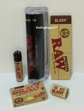 RAW 5PC BUNDLE - PHATTY ROLLER, PRO TIPS, MINI CLIPPER, RAW ROLL, HEMP WICK picture
