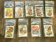 Vintage 1969 Donruss Odd Rods Stickers Lot of 9 Sequential #16-24 Unpeeled picture