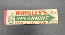 Advertising chewing GUM STICK with wrapper label - WRIGLEY 1900's London  picture