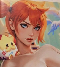 Rare Artist Alley Misty Pokemon Trainer Dhaxina Full Nude Virgin Variant Naughty picture