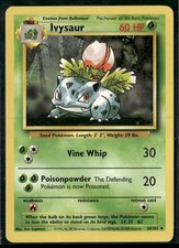 Base Set #30/102 Ivysaur LP picture
