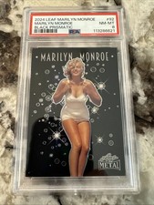 2024 Leaf Icons Monroe Collection Black Prismatic 2/2 Marilyn Monroe #92 PSA 8 picture