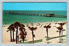 Clearwater Beach FL-Florida, Pier 60 Vintage Souvenir Postcard picture