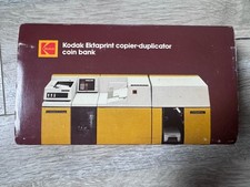 Rare Vintage 1975 Kodak Ektaprint Copier Duplicator Coin Bank with Original Box picture