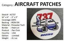 BOEING 737 - 3” Cloth Patch - AC737 picture