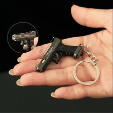 G.34 Keychain, Mini Pistol Keychain, Metal Gun Keychain for Man,Son,Collector picture