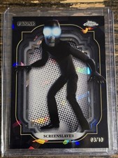 2024 DIsney Topps Chrome SCREENSLAVER #03/10 Black Sapphire #94 Rare picture