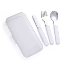 Bariatric Flatware Set for Portion Control, Spoon, Fork, and Knife, 1 Set picture