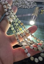 Burmese Jadeite Bead Chain (Semi-finished) picture