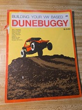 Vintage Booklet BUILDING YOUR VW BASED DUNEBUGGY Volkswagen 1969 Quazell 1st ed. picture