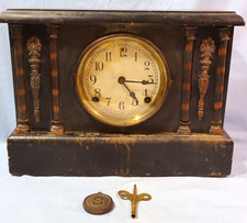 Antique Sessions Mantel Clock 8 Day picture