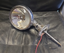 Vintage IVALITE Glass lens Dash Deluxe Spotlight Boat Truck RAT ROD Chrome picture