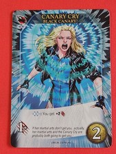 BLACK CANARY Upper Deck DC Legendary CANARY CRY picture