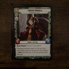 Queen Amidala - Championing Her People 101/264 Secrets of Power Star Wars SWU picture