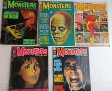 Famous Monsters Of Filmland Magazine Lot Of 5 #101 #102 #113 #122 #131 picture