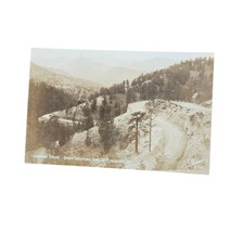 Vintage Sanborn RPPC Chapman Drive Flagstaff Mountain Boulder Colorado Postcard picture