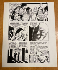 BIONIC WOMAN #2 ORIGINAL comic ART 1978 JAIME SOMMERS tv  POISON ASSASSINATE picture
